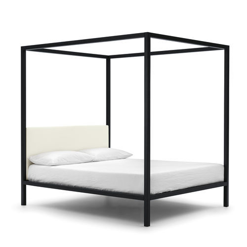 Letto a baldacchino - ceylon - Bolzan Srl-Società Benefit - matrimoniale / contemporaneo / con testiera imbottita