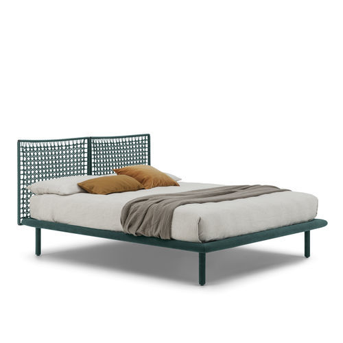 Letto matrimoniale - Sailor - Bolzan Srl-Società Benefit - contemporaneo / imbottito / con testiera
