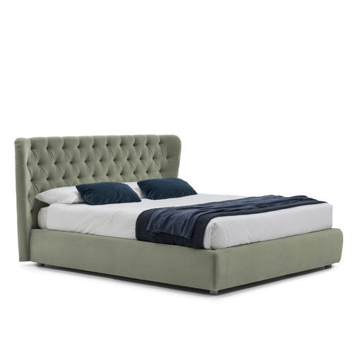 Letto matrimoniale - selene - Bolzan Srl-Società Benefit - singolo / contemporaneo / imbottito