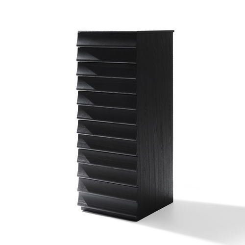 Cassettiera contemporanea - Rideaux - Bolzan Srl-Società Benefit - in frassino / colore personalizzabile
