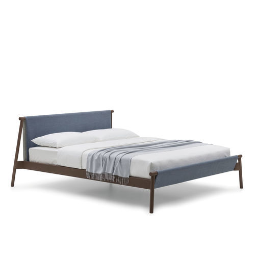 Letto matrimoniale - Jack - Bolzan Srl-Società Benefit - contemporaneo / con testiera imbottita / con testiera in pelle