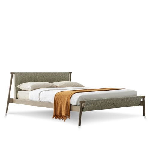 Letto matrimoniale - Jack-e - Bolzan Srl-Società Benefit - contemporaneo / con testiera imbottita / su misura
