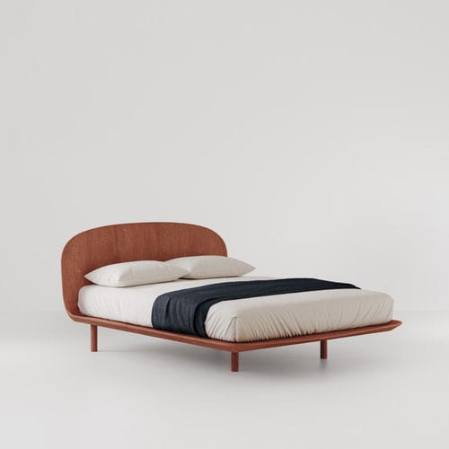 Letto matrimoniale - NEST  - Bolzan Srl-Società Benefit - contemporaneo / con testiera / in frassino
