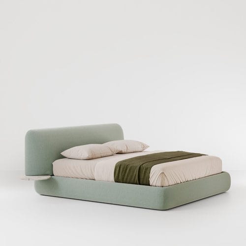 Letto matrimoniale - MARTY - Bolzan Srl-Società Benefit - contemporaneo / con testiera / imbottito