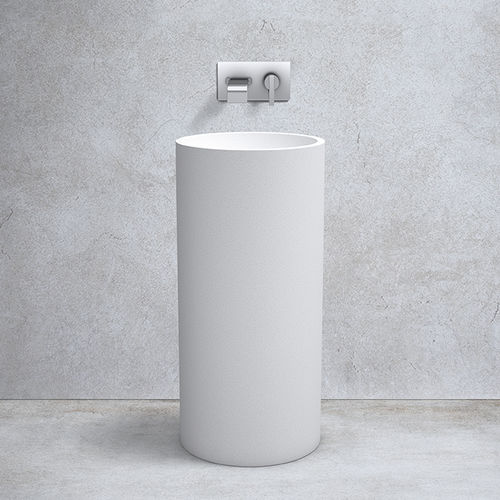 Lavabo autoportante - LUNAR - apaiser - in marmo / rotondo / contemporaneo