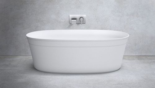Vasca da bagno ovale - S-SERIES CHAMELEON - apaiser - da appoggio / per ambiente abitativo / in composito