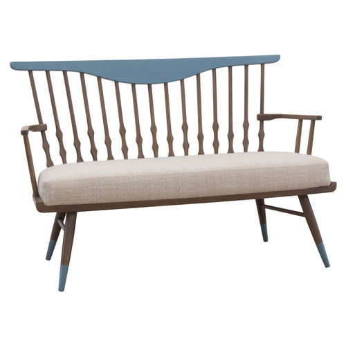 Divano contemporaneo - BOLTON LOUNGE DOUBLE - CMcadeiras - in tessuto / in legno / per uso contract