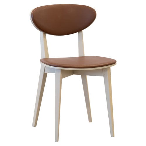 Sedia contemporanea - RIVIERA - CMcadeiras - da interno / in tessuto / con supporto in legno
