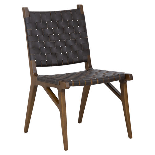 Sedia contemporanea - KENSINGTON DELUXE - CMcadeiras - da interno / in pelle / con supporto in legno
