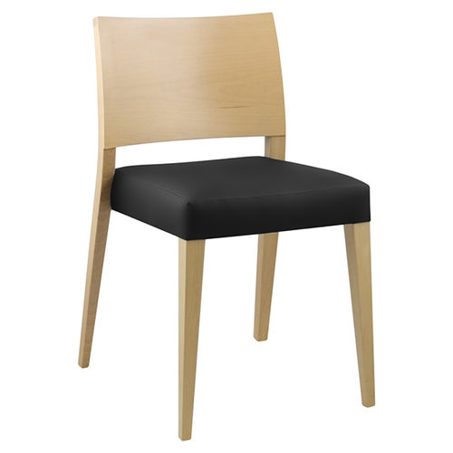Sedia contemporanea - DUBAI 3 - CMcadeiras - da interno / in legno / imbottita