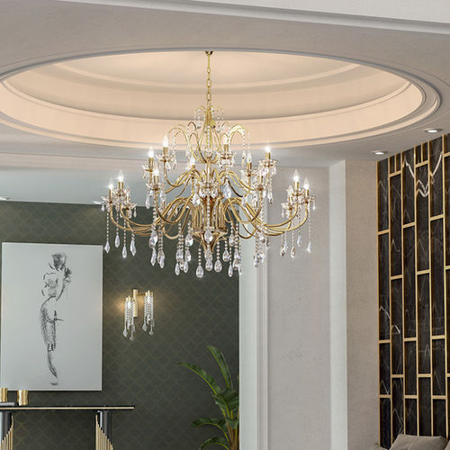 Lampadario classico - TANGER - Ccastro Lighting - in cristallo / da 8 lampadine / da 5 lampadine