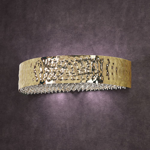 Applique contemporanea - MAEVE - Ccastro Lighting - da interno / in ottone placcato oro / in cristallo