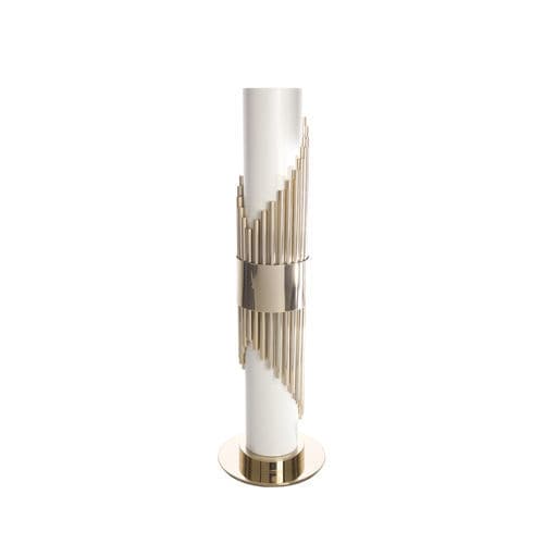 Vaso da giardino in ottone - STREAMLINE  - Ccastro Lighting - da appoggio / rotondo / per uso residenziale