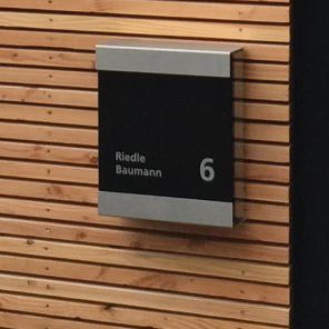 Cassetta delle lettere a muro - YOUR NAME - keilbach design and products - individuale