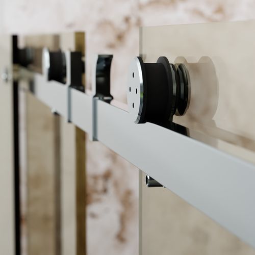 Morsetto per vetro in acciaio inossidabile - GFS Design - per parapetto / per pannelli in vetro / per scala