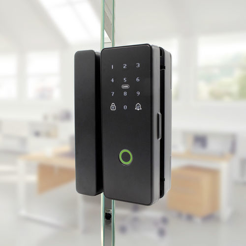 Serratura elettronica - E-Lock EVO 2.0 - GFS Design - a combinazione / per porta a vetri / a 1 punto