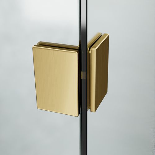 Morsetto per vetro in metallo - Morsetto Neos - GFS Design - per doccia / per stanza da bagno / per interni