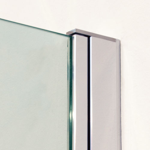 Cerniera per porta di doccia - Musa - GFS Design - per porta a vetri / in metallo / per uso residenziale