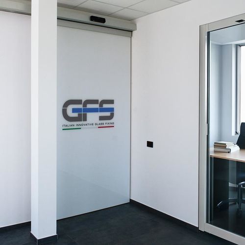 Porta automatica - VIAVAI - GFS Design - da interno / in vetro / scorrevole