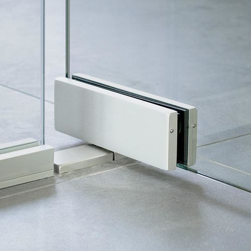 Cerniera per porta a vetri - HYDRA Pro - GFS Italian Innovative Glass Fixing - per porta a battente / in alluminio anodizzato / idraulica