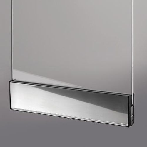 Cerniera per porta a vetri - Serie ZONE - GFS Italian Innovative Glass Fixing - per porta a battente / in alluminio / per uso residenziale