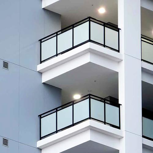Ringhiera per balcone - Serie BALCONY - GFS Italian Innovative Glass Fixing - in alluminio / pannelli in vetro / per balaustra