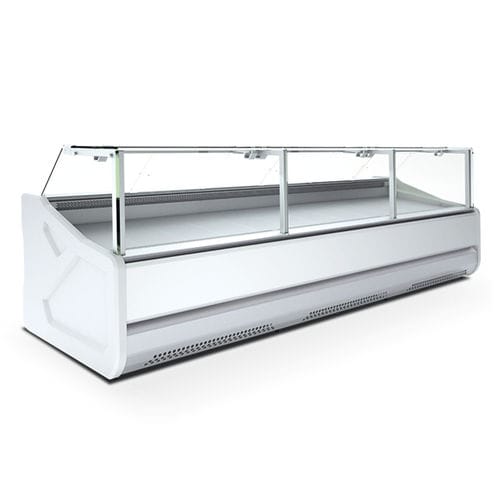 Vetrina refrigerata espositiva - JUMBO - IGLOO - per negozio / in acciaio inossidabile / in alluminio