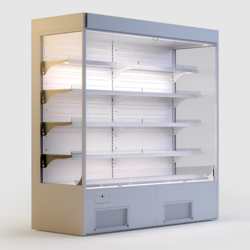 Vetrina refrigerata con scaffali - VARIANT 70 L - IGLOO - per negozio / in acciaio inossidabile / bianca