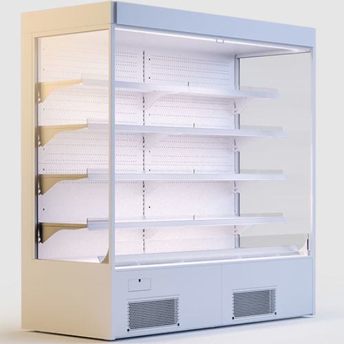 Vetrina refrigerata con scaffali - VARIANT 80 L - IGLOO - per negozio / in acciaio inossidabile / bianca
