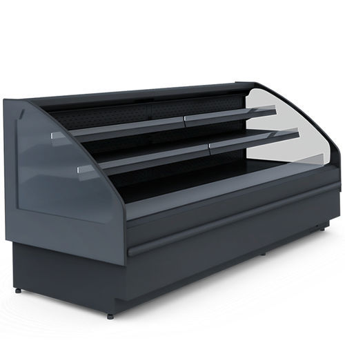 Vetrina refrigerata con scaffali - PROXIMA SLIM OPEN MOD C - IGLOO - per negozio / in acciaio inossidabile / nera