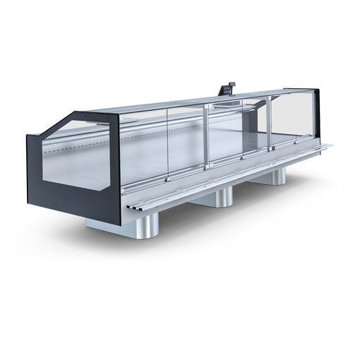Vetrina refrigerata espositiva - PROXIMA SQR - IGLOO - per negozio / in acciaio inossidabile / in alluminio