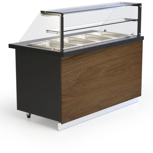 Vetrina riscaldata espositiva - GASTROLINE PREMIUM BEMAR - IGLOO - a vista / con illuminazione integrata / con rotelle