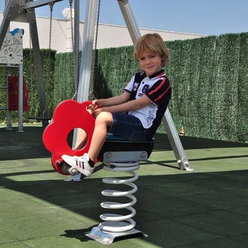 Gioco a molla in HDPE - POPPY  - Industrias Agapito - natura / monoposto