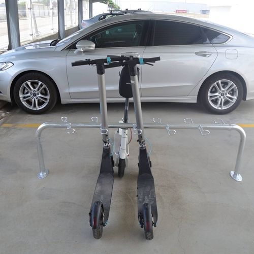 Rastrelliera per biciclette a pavimento - R3816 - Industrias Agapito - con sistema di sicurezza / doppia / per spazi pubblici