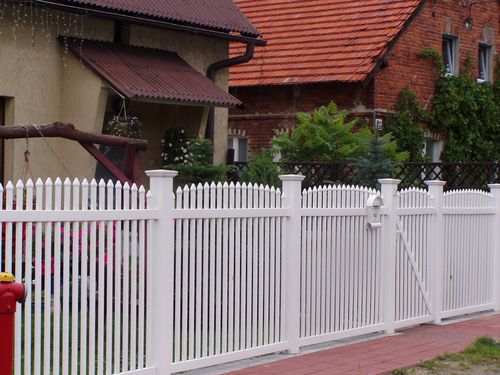 Recinzione da giardino - TRADITIONAL ARCH OVER - Top Fence - in PVC / classica