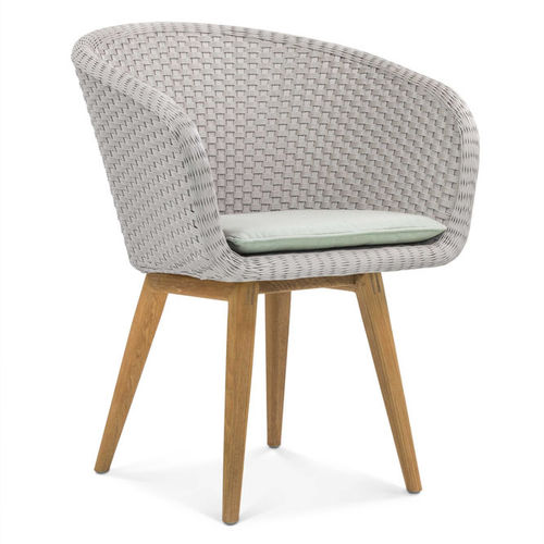 Sedia da pranzo contemporanea - SHELL  - FueraDentro - da giardino / per terrazza / in Batyline®