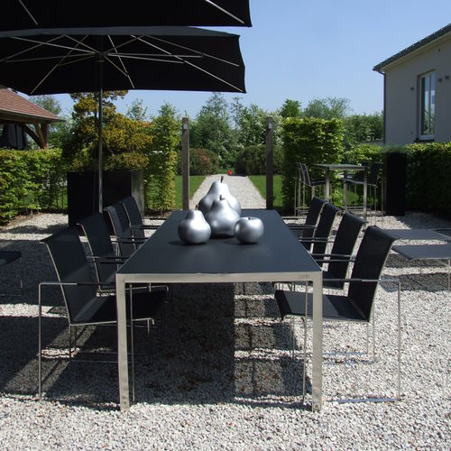 Sedia da pranzo contemporanea - SILLÓN - FueraDentro - da interno / da giardino / per terrazza