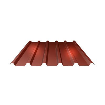 Lamiera grecata - LP 35 DK - Lindab - in acciaio / per tetti / per rivestimento di facciata