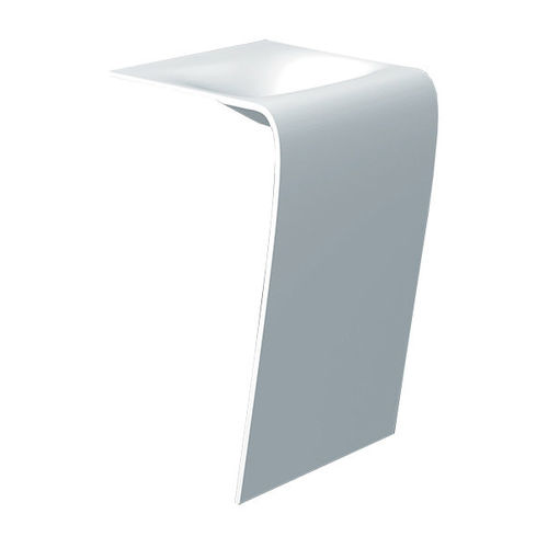Lavabo autoportante - STRIP - AQUAdesign - in composito / rettangolare / contemporaneo