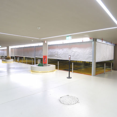 Tessuto per tende - FIRETEX PARKING - AIRSUN - per protezione solare / a tinta unita / in tela