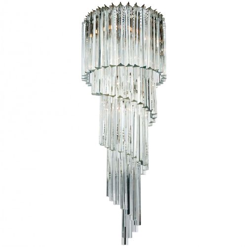 Lampadario contemporaneo - SPIRALE - Veronese - in vetro di Murano / contract / a cascata