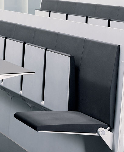 Sedia per auditorium in alluminio - BLADE - Lamm srl - pieghevole