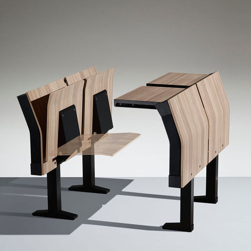 Sedia contemporanea - E4000 - Lamm srl - da interno / in laminato / con supporto in alluminio