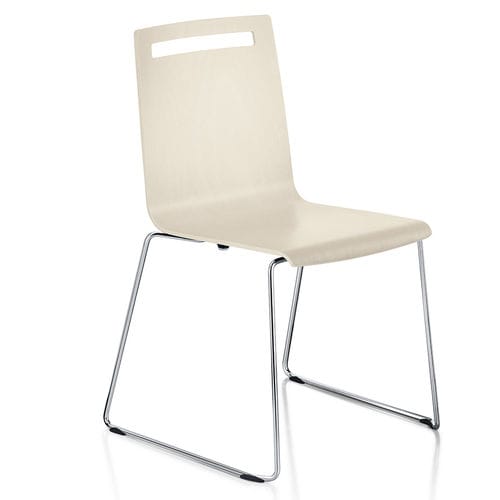 Sedia contemporanea - MEET - Sedus - da interno / in legno / con supporto in metallo