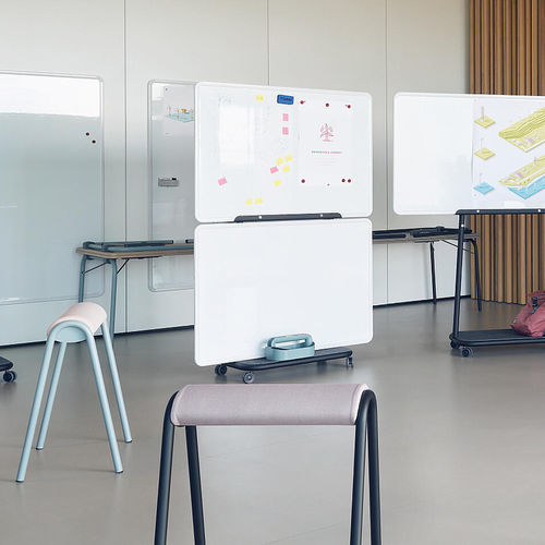 Sgabello contemporaneo - SE:LAB HOPPER - Sedus - in tessuto / in espanso / con supporto in acciaio