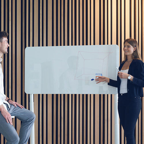 Scrivania per open space - SE:LAB TABLEBOARD - Sedus - da terra / da 2 persone / contemporanea