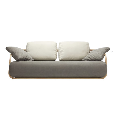 Divano contemporaneo - 2000 - THONET - in tessuto / in pelle / con cuscino rimovibile