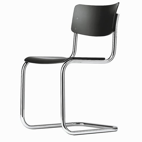 Sedia classica - S 43 - THONET - da interno / in tessuto / in pelle