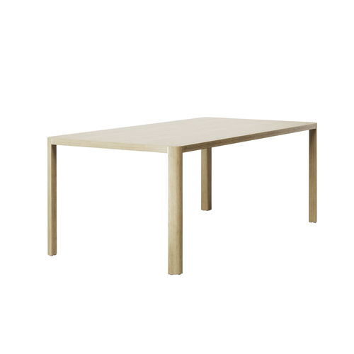 Tavolo contemporaneo - 1140 - THONET - in rovere / con supporto in legno massiccio / rettangolare