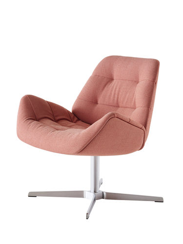 Poltrona contemporanea - 809 - THONET - in tessuto / in acciaio / di privacy